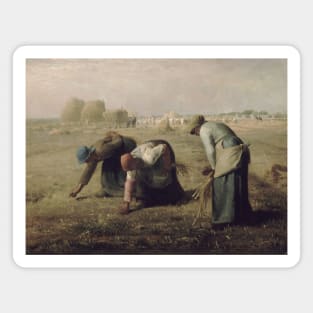 The Gleaners by Jean-Francois Millet Magnet
